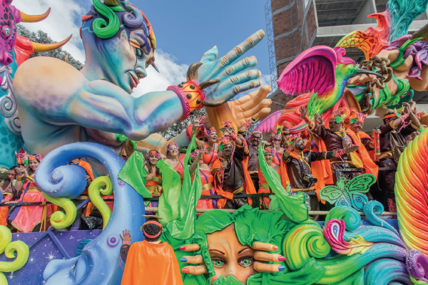El carnaval de Blancos y Negros